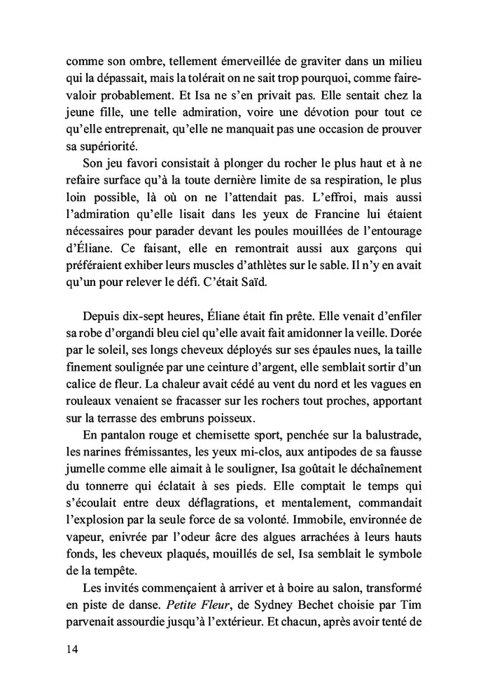 Les couteaux dans l'eau