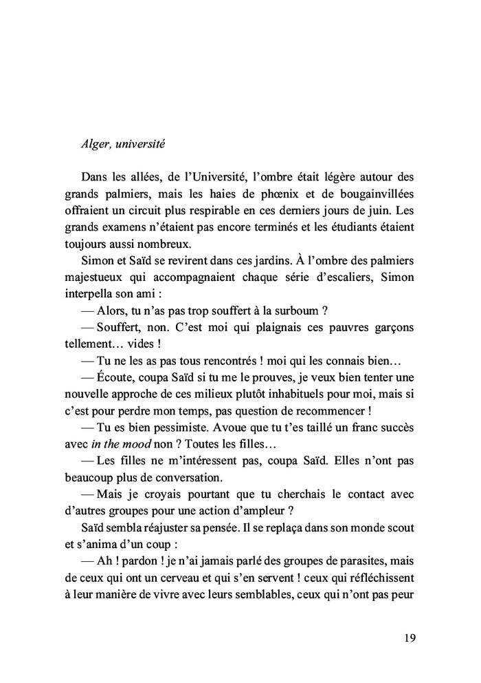 Les couteaux dans l'eau