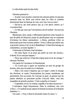 Les couteaux dans l'eau