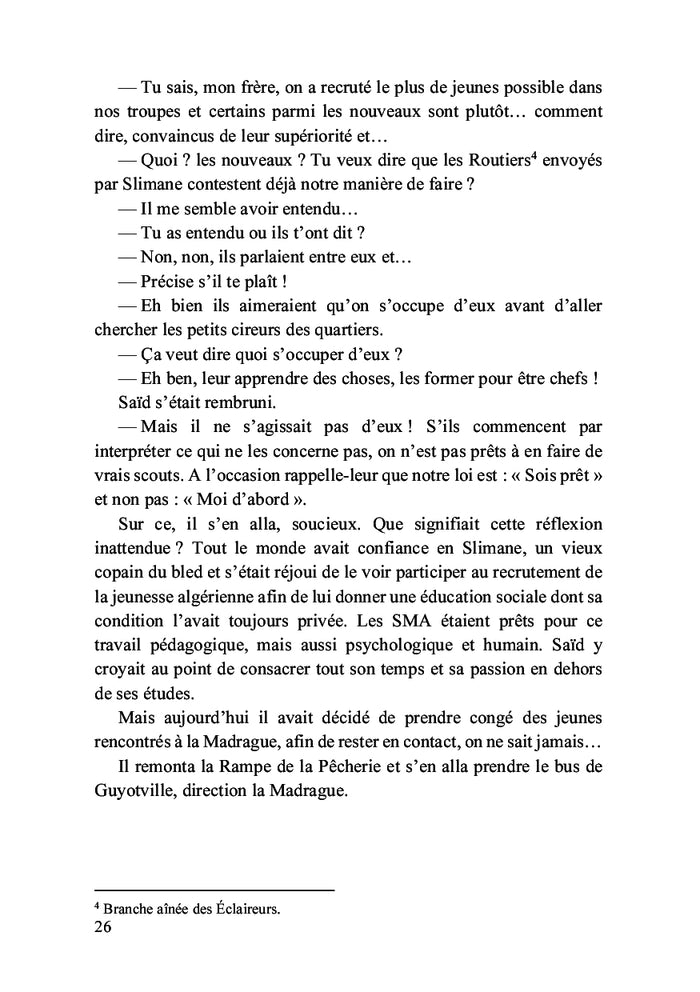 Les couteaux dans l'eau