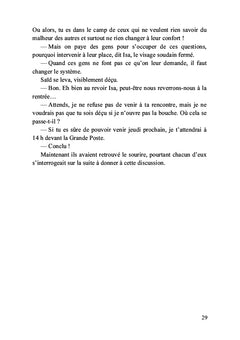 Les couteaux dans l'eau