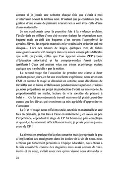 Au secours, je ne veux plus être instit !