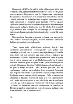 Au secours, je ne veux plus être instit !