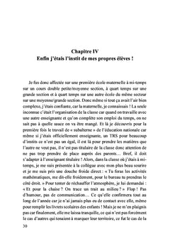 Au secours, je ne veux plus être instit !