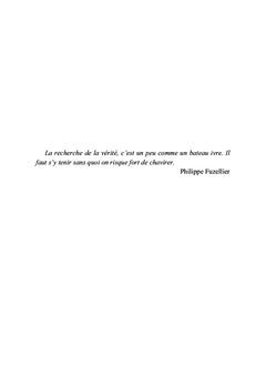 L'hémoglobine ne ment jamais