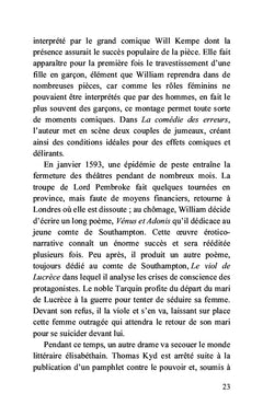 Cervantès – Shakespeare : la rencontre