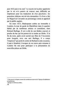 Cervantès – Shakespeare : la rencontre