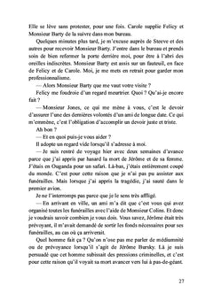 L'envol de Felicy Bursky