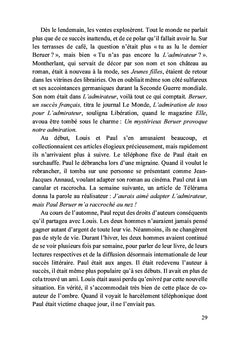 L'admirateur