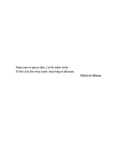 Tout était décousu