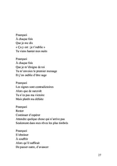 Tout était décousu