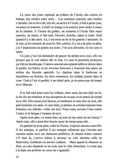 Je le sais, c'est maman qui me l'a dit