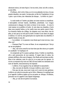 Je le sais, c'est maman qui me l'a dit