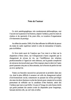 Sur un chemin d'étoiles