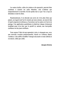 Sur un chemin d'étoiles