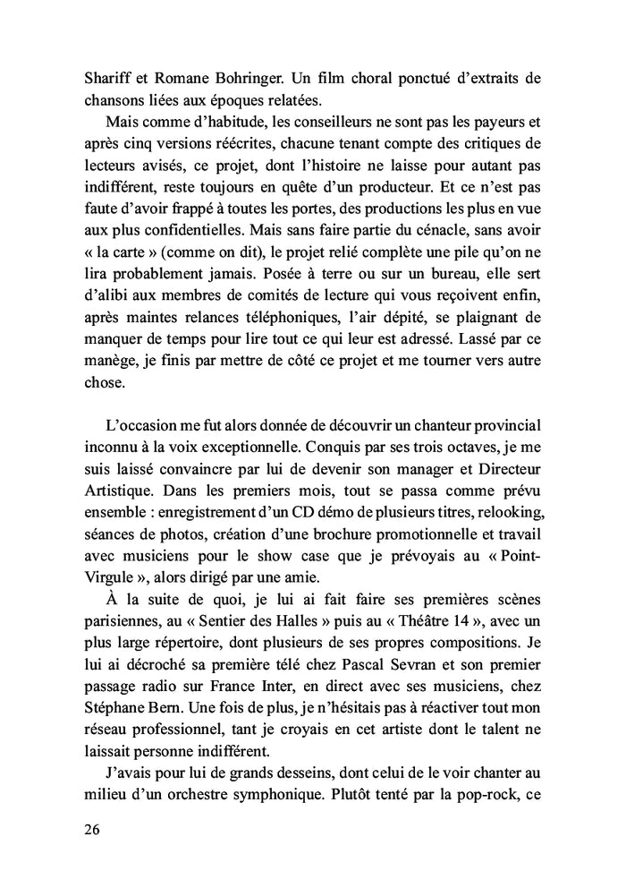 Sur un chemin d'étoiles