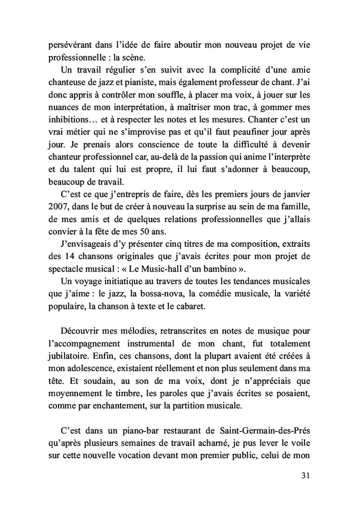 Sur un chemin d'étoiles