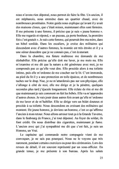 Je n'ai pas obéi à mon père