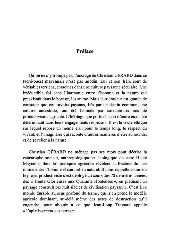 Le bocage pour une agriculture paysanne