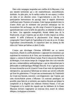 Le bocage pour une agriculture paysanne