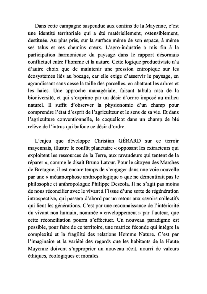 Le bocage pour une agriculture paysanne