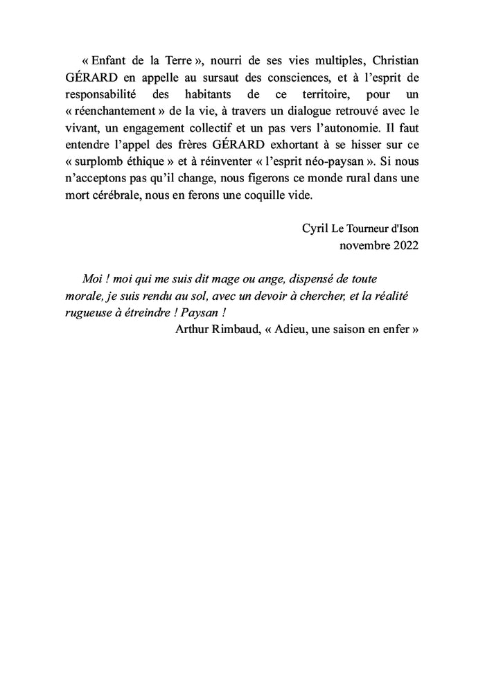 Le bocage pour une agriculture paysanne