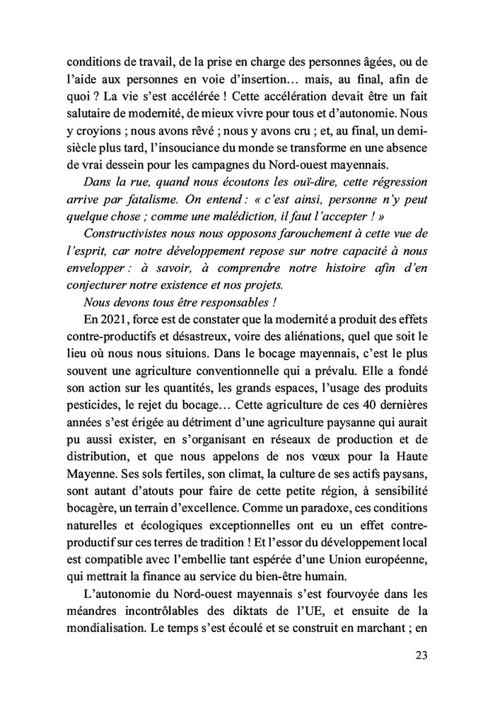 Le bocage pour une agriculture paysanne