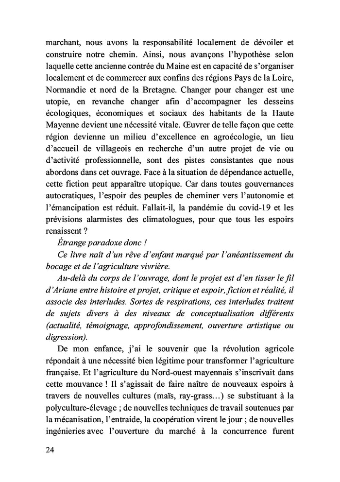 Le bocage pour une agriculture paysanne