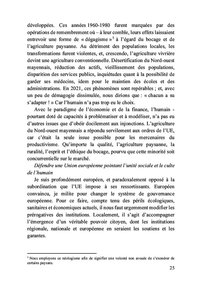 Le bocage pour une agriculture paysanne