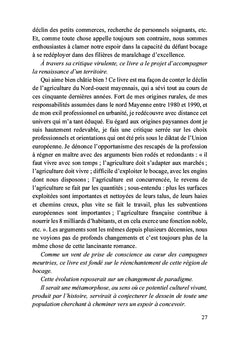 Le bocage pour une agriculture paysanne