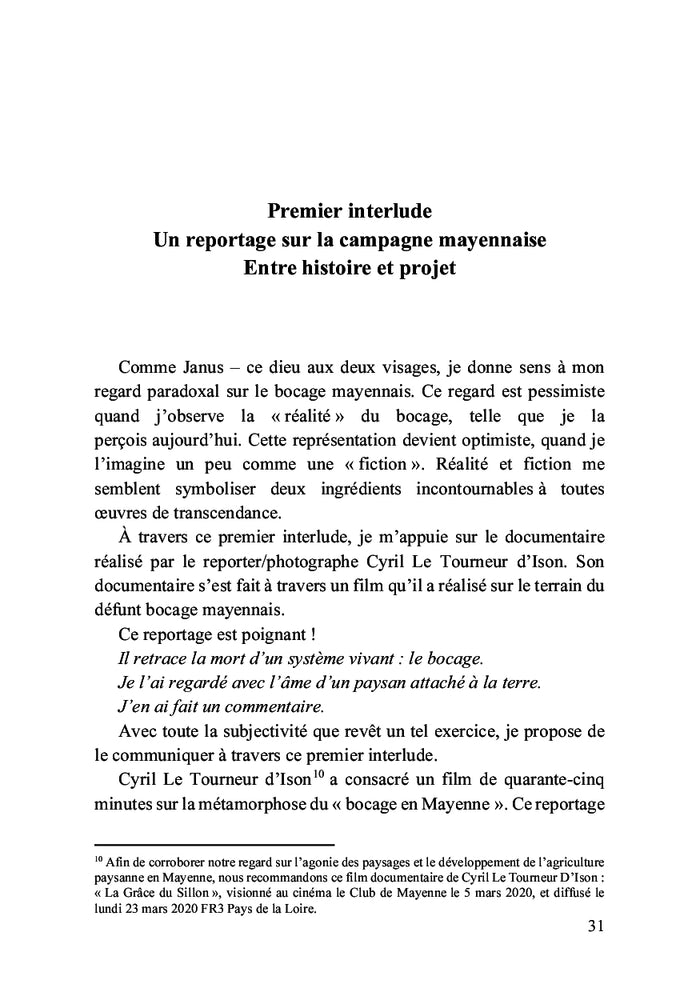 Le bocage pour une agriculture paysanne