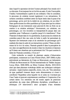 De la scène à la vie