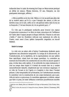 De la scène à la vie
