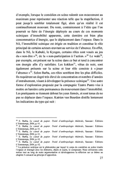 De la scène à la vie