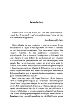 L'évolution scientifique