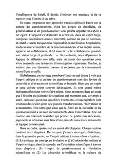 L'évolution scientifique