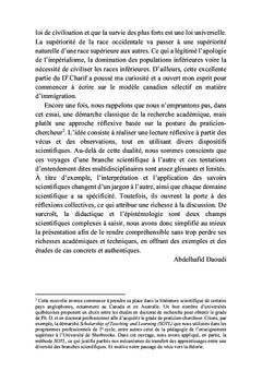 L'évolution scientifique