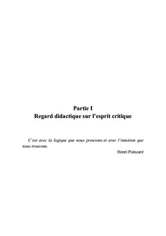 L'évolution scientifique