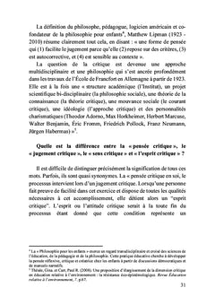 L'évolution scientifique