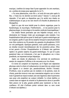 Parole d'un pharmacien