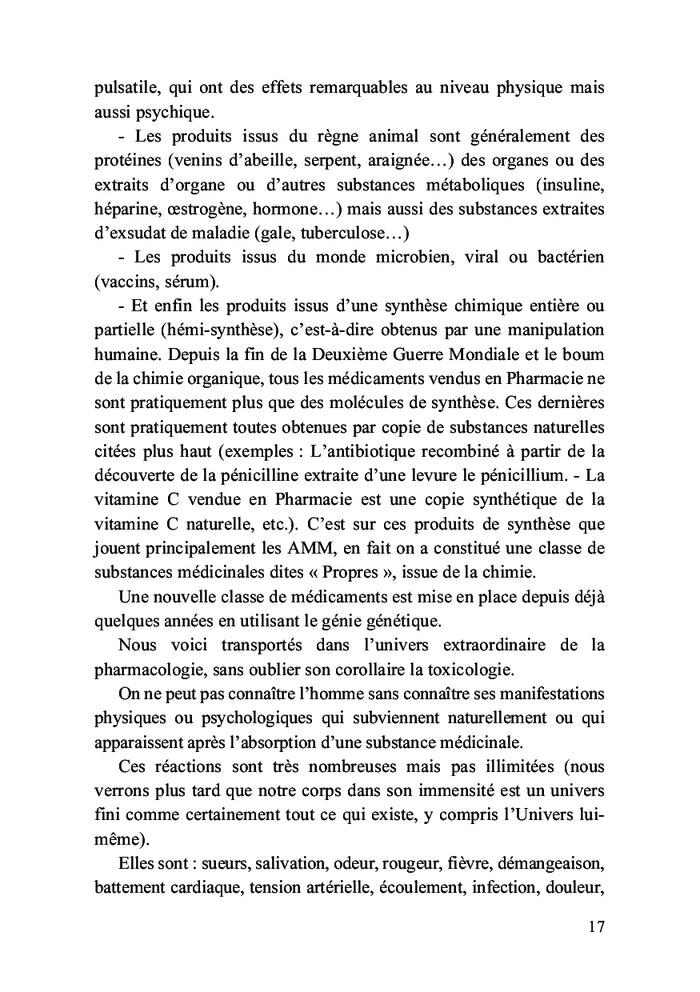 Parole d'un pharmacien