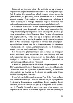 Parole d'un pharmacien