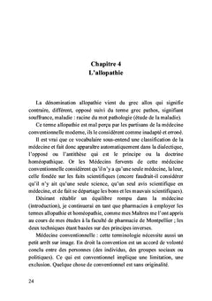 Parole d'un pharmacien