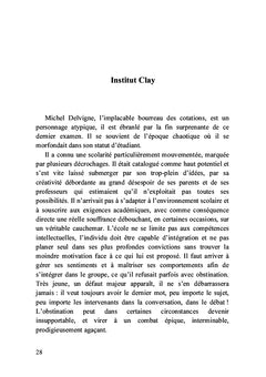 Quand le doute s'incruste !