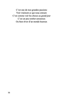 Quelques mots pour la vie