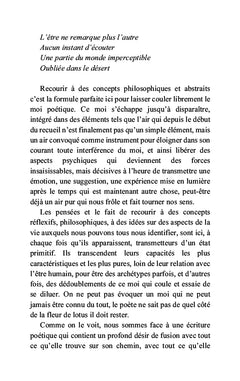 Entre paroles et l'infini