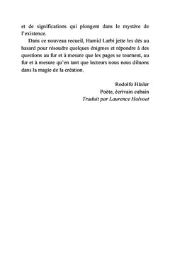 Entre paroles et l'infini