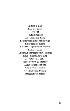 Entre paroles et l'infini