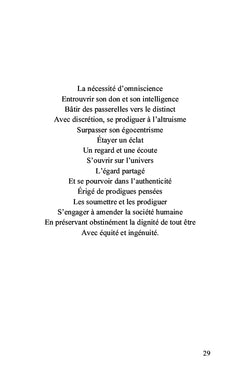 Entre paroles et l'infini