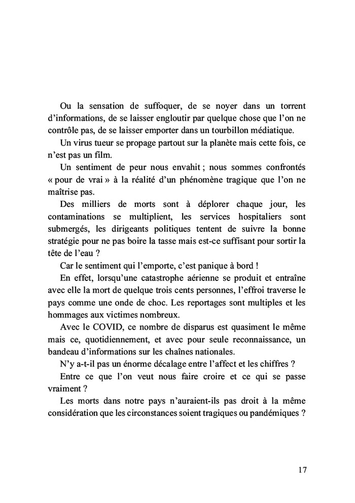 covid-19 ou 19 façons de voir covid autrement